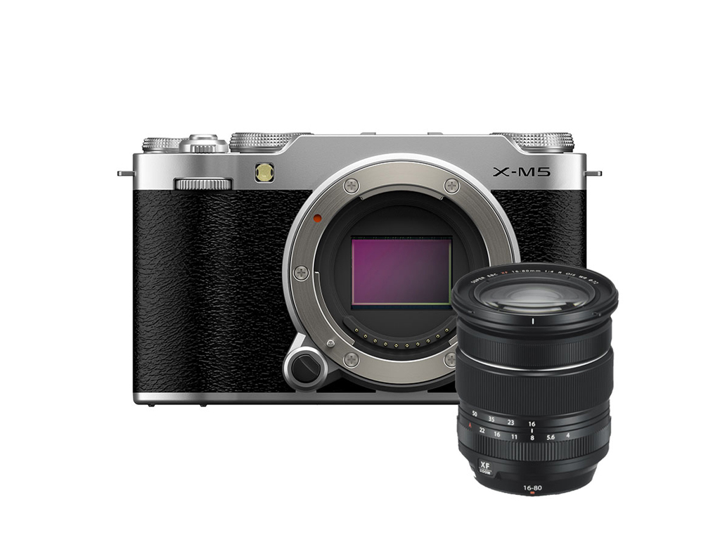 Fujifilm X-M5 Gümüş + XF16-80mm Kit